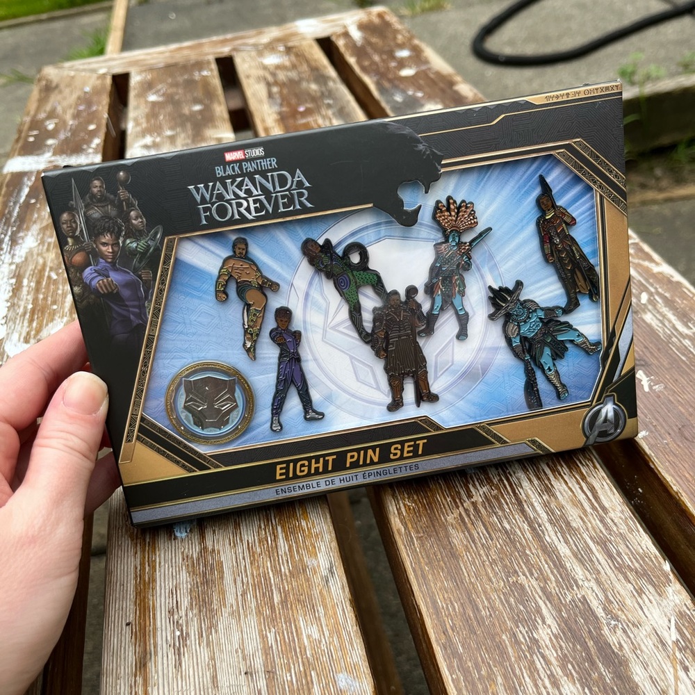 Marvel Wakanda Forever 8 Pin Set